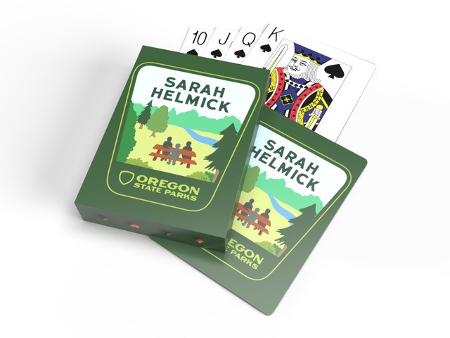 Playing Cards - Sara Helmick State Park-OSP-CARDDECK-SHSP