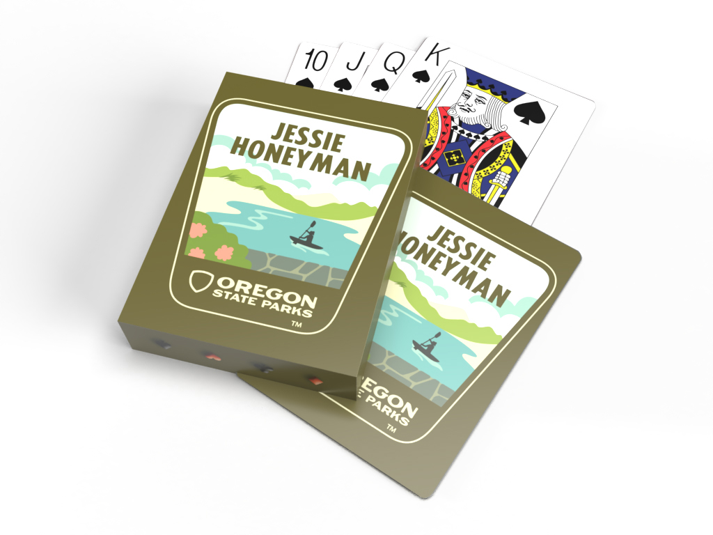 Playing Cards - Jessie Honeyman State Park-OSP-CARDDECK-JHSP